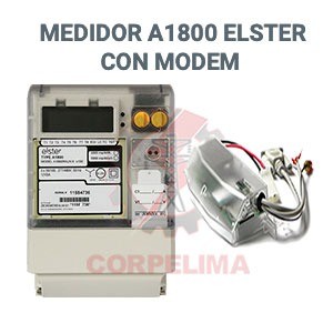 Medidor A1800 Elster con Módem - Productos - Conductores Electricos - Corpelima  S.A.C - Corporación Eléctrica Lima - Todo lo que necesites en un sólo lugar